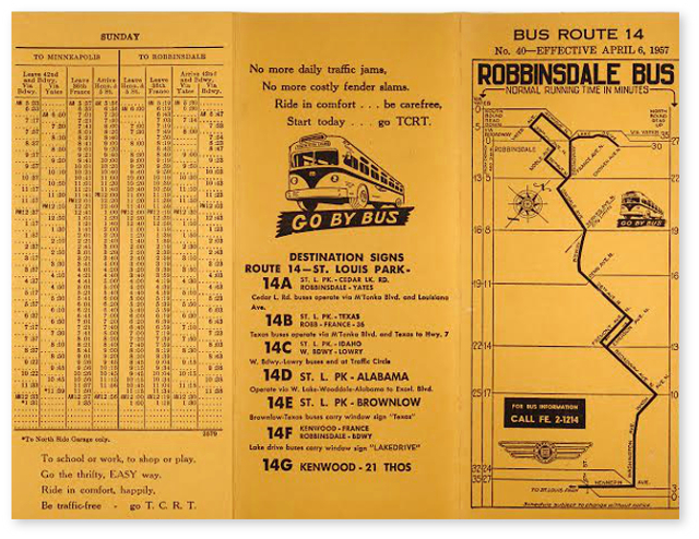 busschedule – Robbinsdale Historical Society