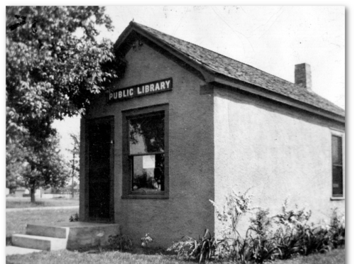 Small library building in Robbinsdale, MN
