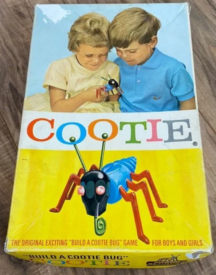 Cootie game box cover in 1968